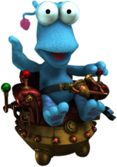 SpottyWot In His Chair