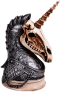 Unicorn War Horse head