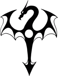 Dragon with Arrow Tail Tattoo