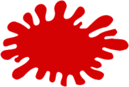 Big Red Paint Splatter
