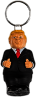 Trump Squeeze Keyring