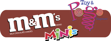 M&m's Minis Toys & Pogo Dispenser