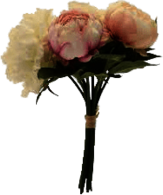 Bouquet Of Pink Peonies