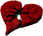 Fragmented Broken Heart