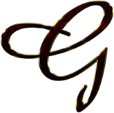 Capital Letter G Red