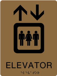 Elevator Sign Up Down