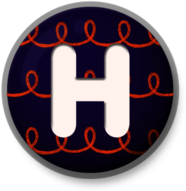 Letter H Festive Roundlet