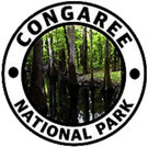 Congaree National Park Round Sticker