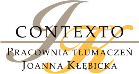 Contexto Pracownia Tłumaczeń Joanna Kłębicka