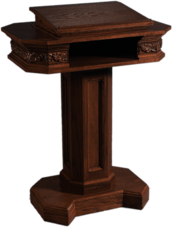 Pulpit With Compartment