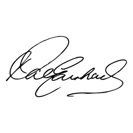 Dale Earnhardt Signature