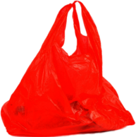 Plastic Bag Red