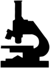 Microscope Silhouette Clipart