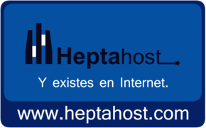 Heptahost y existes en internet