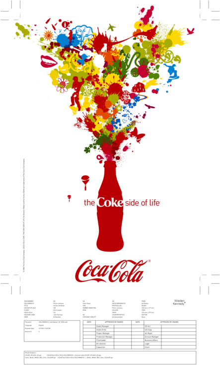 Coca-Cola Color Splash