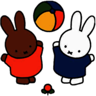 Miffy and Friend Playing