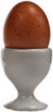 Traditional White Egg Cup
