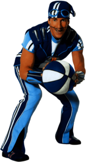 Sportacus Catching A Ball