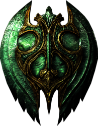 Elder Scrolls Skyrim Glass Shield