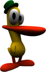 Pato the Duck Funny Face