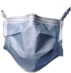 White Surgical Face Mask Front View