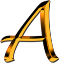 Capital Letter A