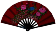 Peacock Chinese Fan