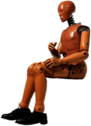 Seated Crash Test Dummy