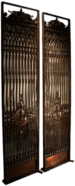 Fleur De Lys Elevator Doors