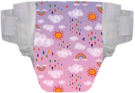 Rainbow and Sun Diaper