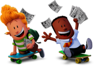 George and Harold Captain Underpants