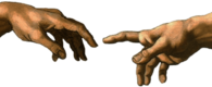Hands God Sixtine Michelangelo