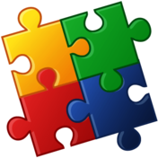 Four Puzzle Pieces
