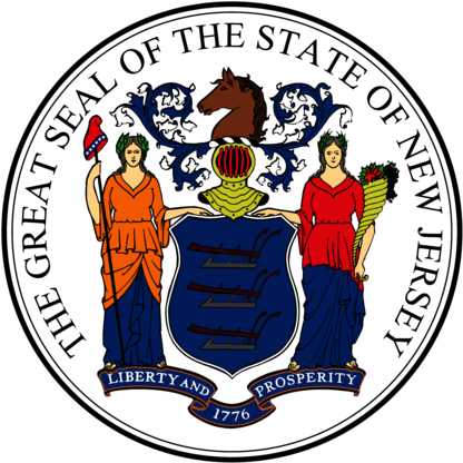 The Great Seal of the State of New Jersey