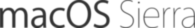 macOS Sierra