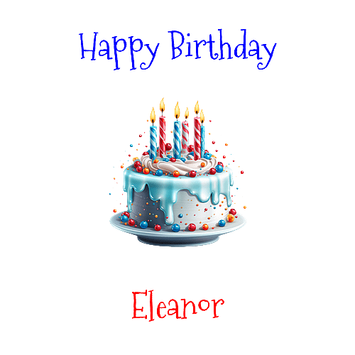 Happy Birthday Eleanor Custom Message
