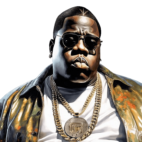 Notorious B.i.g. Portrait