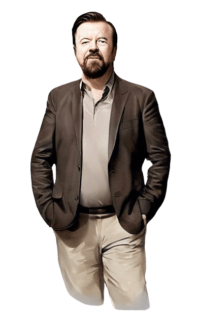 Ricky Gervais Portrait