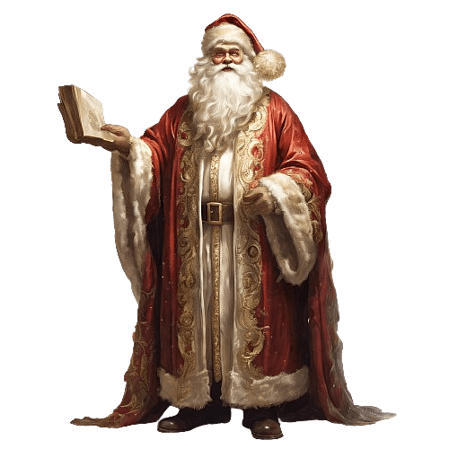 Vintage Santa Claus Figure