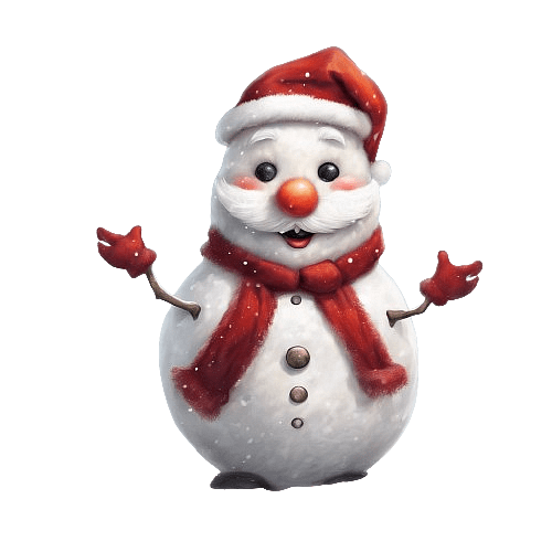 Snowman Santa Claus