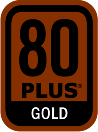 Power Supply 80 PLUS Gold Certification