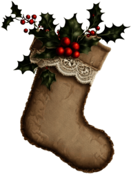 Hessian Christmas Stocking