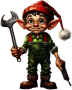 Mechanic Christmas Elf