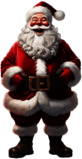 Happy Chubby Santa Claus