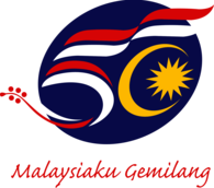 Logo Perayaan Hari Kemerdekaan Ke-50