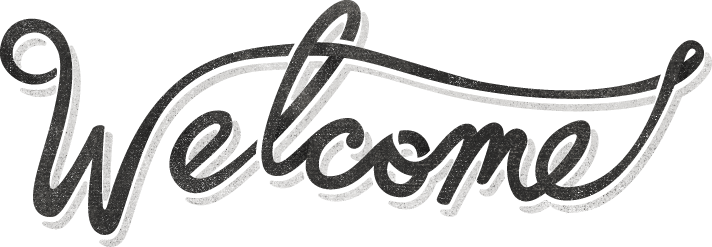 Vintage Welcome Sign