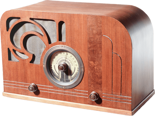 Stewart Warner Art Nouveau Radio