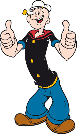 Popeye Thumbs Up