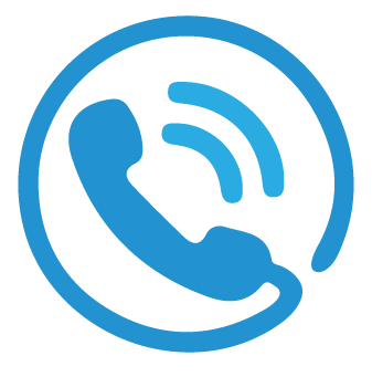 Blue Phone Icon