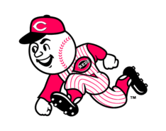 Cincinnati Reds Running Mascot